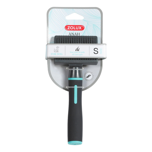 ZOLUX Szczotka dla psa z wysuwanymi igłami ANAH S mała