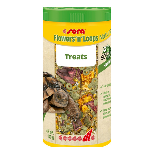 Sera Przysmak Flowers'n'Loops Nature 1.000 ml gady