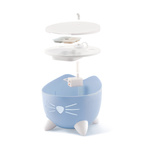 CatIt Pixi Fountain Combo, zestaw poidło Pixi 2,5l + miska, jasnoniebieski, GRATIS opakowanie filtrów CH-7216