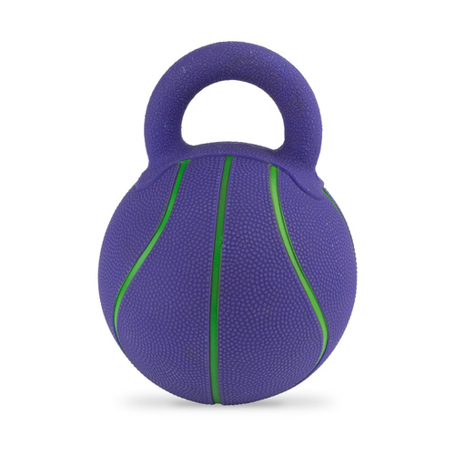Barry King Zabawka, dla psa, piłka do koszykówki, winylowa, 16 cm, z rączką