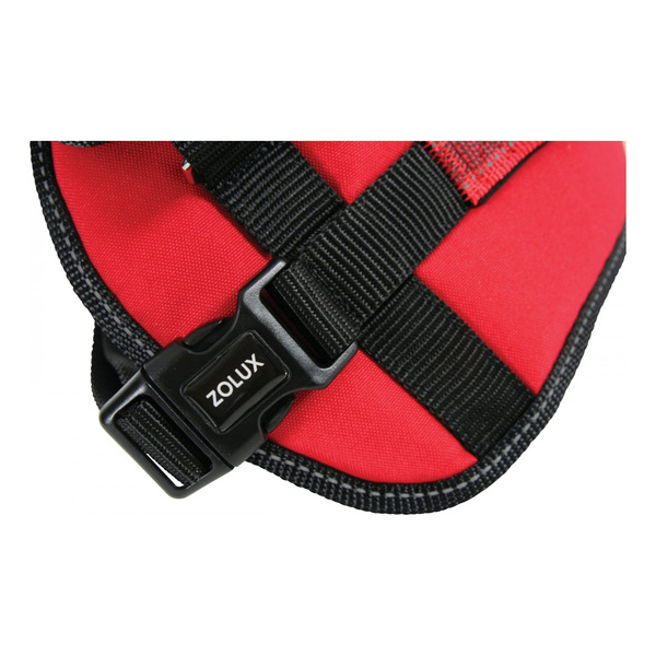 Zolux Szelki dla psa regulowane MOOV COMFORT S kol. czerwony