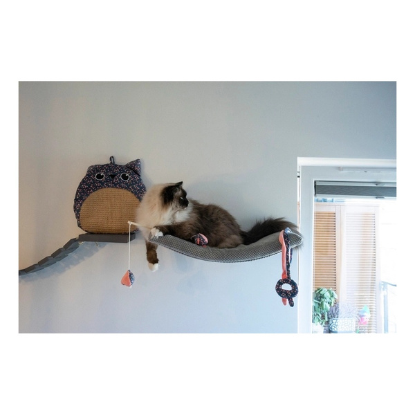 ZOLUX Zabawka dla kota wędka piramidka, kwiaty ETHICAT 40 cm