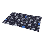 ZOLUX Posłanie izolujące dry bed z wzorem w łapki 75x120 kol. granatowy