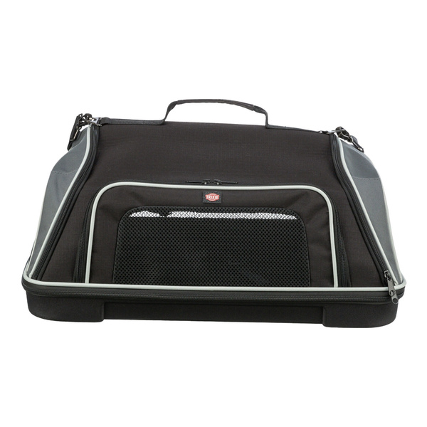 Trixie Airline Boarding, torba transportowa, czarny/szary, 55 x 23 x 40 cm, do transportu lotniczego