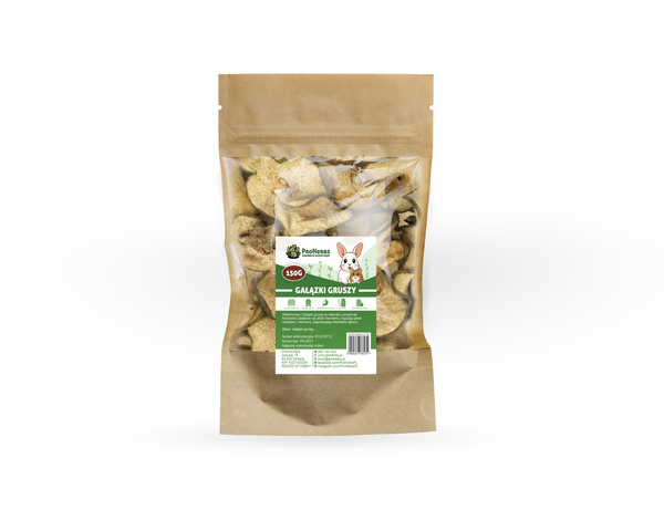 ProHerbs Gruszka chipsy 100g - trawienie, owocowe i naturalna energia!