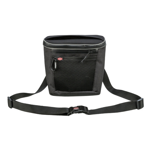 Trixie Duo Treat, torebka na przysmaki, dla psa, antracyt, 20 × 20 × 5 cm