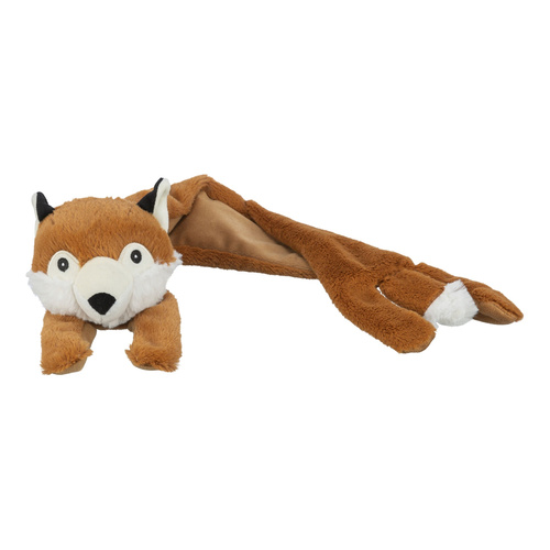 Trixie Lis zabawka pluszowa dla psa 50cm z recyklingu szeleszczący