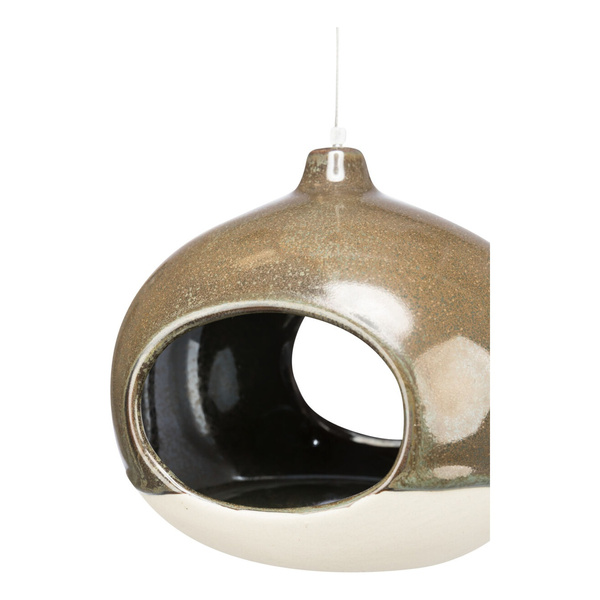 Trixie Miska na karmę dla ptaków ceramiczna 12x14x12cm zawieszana