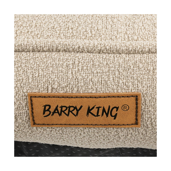 Barry King Legowisko dla psa, owalne, beżowe, 66*48*10cm, z zamkiem