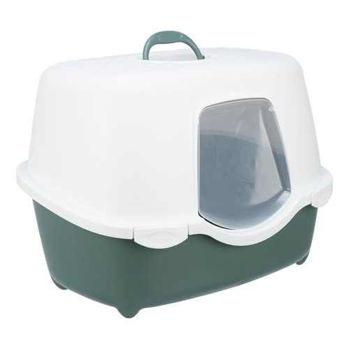 Trixie Davio Top kuweta kryta, dla kota, zielona/biała, 56 × 39 × 39 cm,