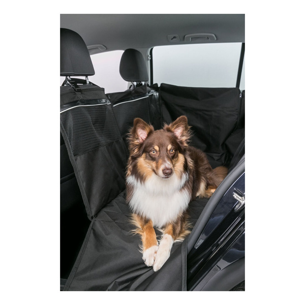 Trixie Pokrowiec na siedzenie samochodowe, czarny, 1,55 x 1,30 m, składany