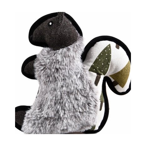 Barry King Zabawka pluszowa dla psa, wiewiórka,   z dźwiękiem, 22x24,5cm