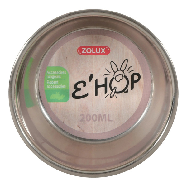 ZOLUX Miska dla gryzoni i małych ssaków EHOP 200 ml kol. różowy