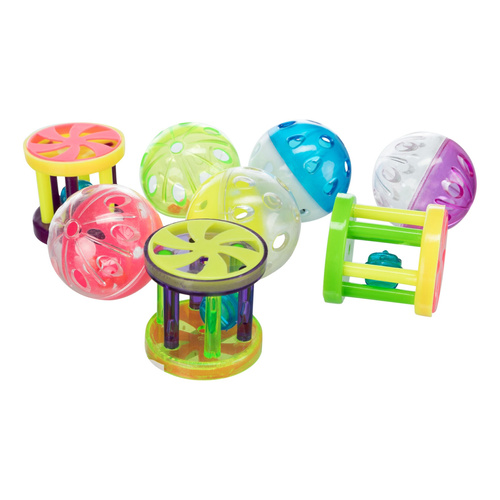 Trixie Piłka lub rolka z dzwonkiem zabawka dla Kota 4,5cm