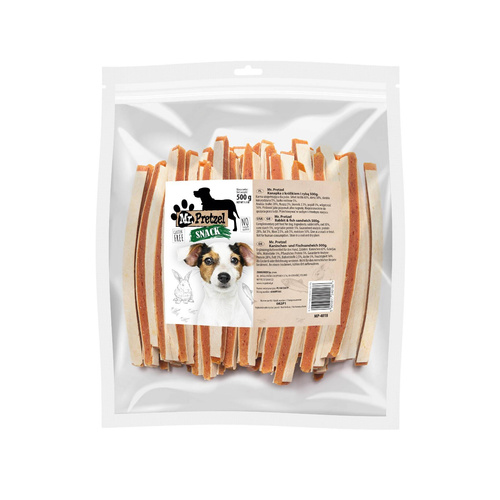 Mr. Pretzel Przysmaki dla psa kanapka z królikiem 500g