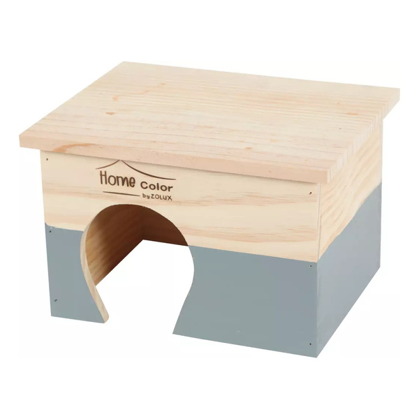 ZOLUX Domek drewniany dla gryzonia Home Color prostokątny M 150x235x185 mm