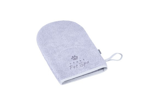 amiplay Rękawica kąpielowa dla psa spa S/M 16x27 Szary