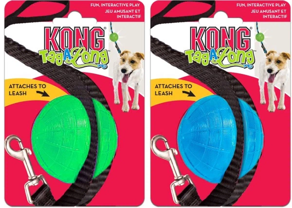 KONG Piłka dla psa TagALong Ball Assorted M