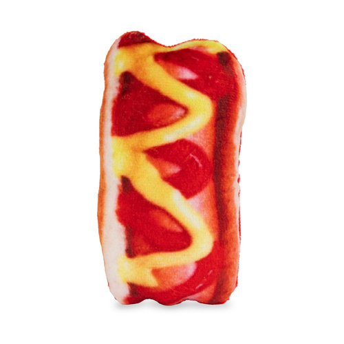 Barry King Zabawka, dla psa, hot dog, pluszowy, 17 cm