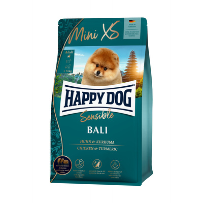Happy Dog Mini XS Japan karma dla psa Kurczak kurkuma 300g