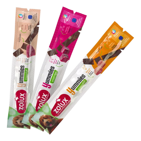 ZOLUX Miękki przysmak treningowy dla psa pałeczka YUMMIES kurczak 12g