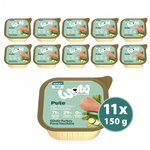 WOW Pute - indyk z cukinią i mniszkiem lekarskim (11 szt. x 150g)