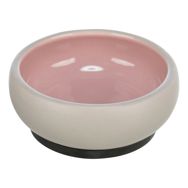 Trixie Miska dla psa/kota ceramiczna 0.3 l/11cm z gumową podstawą różne kolory