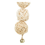 Trixie Kule rattanowe, dla ptaków, rattan, 24 cm, z dzwonkiem