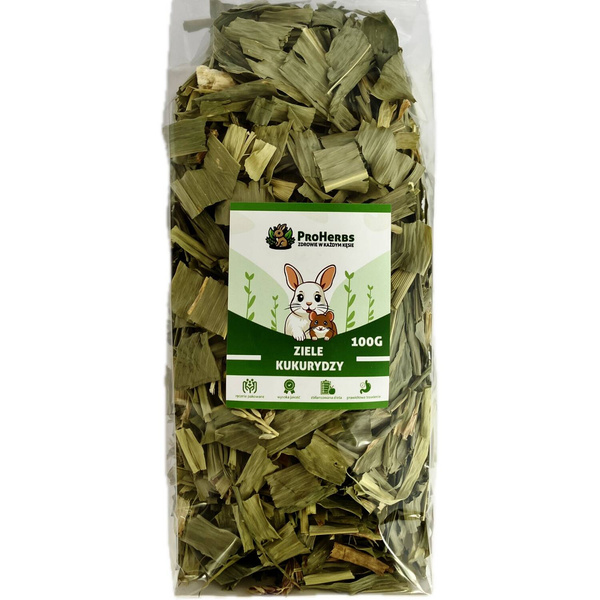 ProHerbs Ziele kukurydzy przysmak dla gryzoni królika 100g