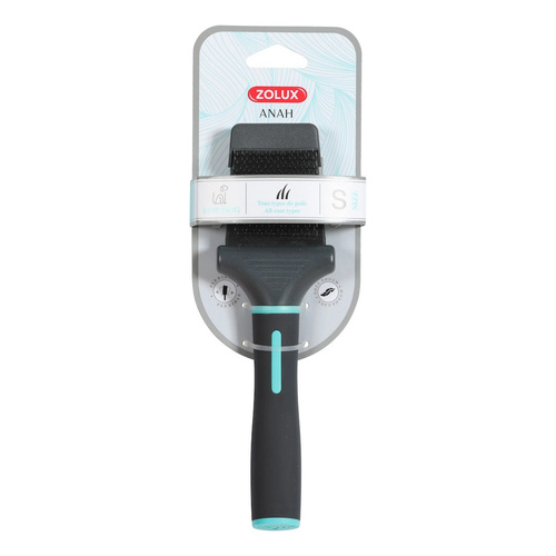 ZOLUX Dwustronna szczotka dla psa elastyczna pudlówka ANAH mała