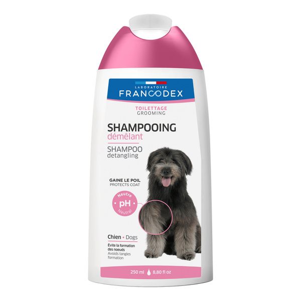 FRANCODEX Szampon dla psa 2w1 ułatwiający rozczesywanie 250 ml