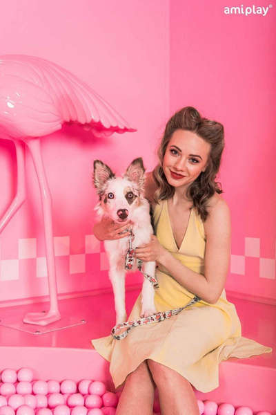 amiplay Torebka na przysmaki BeHappy Flamingo