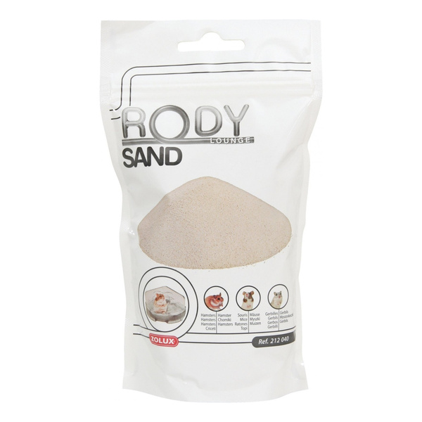 ZOLUX Piasek do kąpieli dla chomików, myszy, myszoskoczków RodySand 250 ml