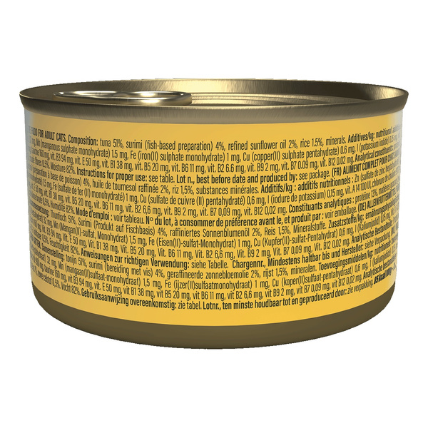 Schesir C&B karma mokra dla kotów tuńczyk z surimi w galarecie 85 g