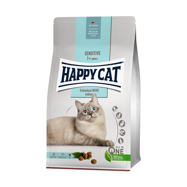 Happy Cat Sensitive sucha karma dla Kota zdrowe nerki 1,3kg