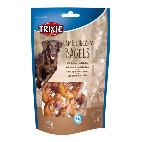 Trixie PREMIO rogaliki z kurczakiem i Jagnięciną 100g