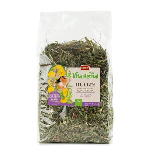 Vita Herbal Duo Snack łąka ziołowa świnka 500g
