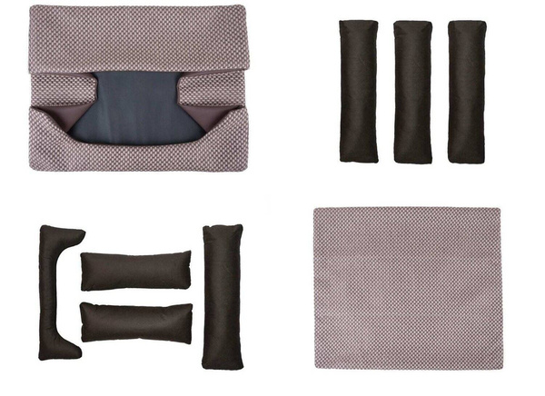 amiplay Legowisko Sofa dla Psa Palermo XL Jasnoszary