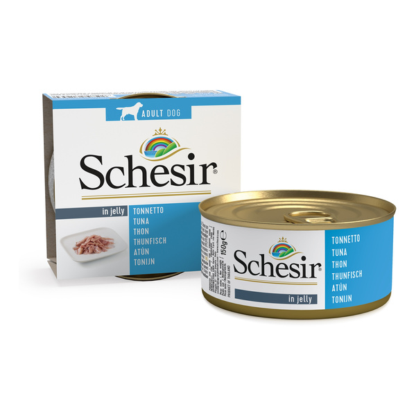 Schesir Karma mokra dla psa tuńczyk w galarecie 150 g