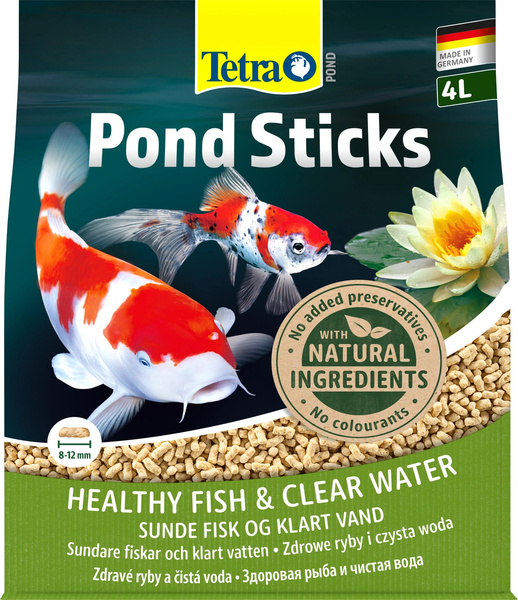 TETRA Pond Sticks 4 L Pokarm dla ryb stawowych w oczku wodnym pałeczki