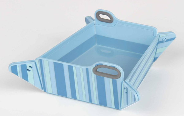 Chop2Bowl skyblue deska do krojenia i miska 2w1 dla psa  22x19cm