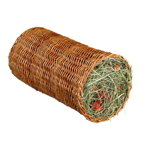 Trixie TUNEL wiklinowy z SIANEM dla gryzoni 38cm