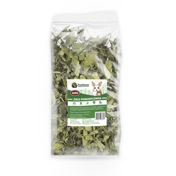 ProHerbs Ziele podagrycznika 100g- oczyszczenie, trawienie, stawy, energia!