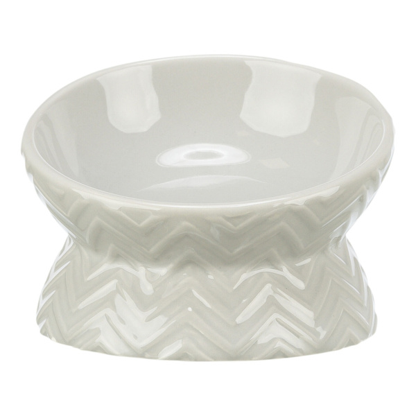 Trixie Miska ceramiczna podwyższona dla kota 150ml ścięta