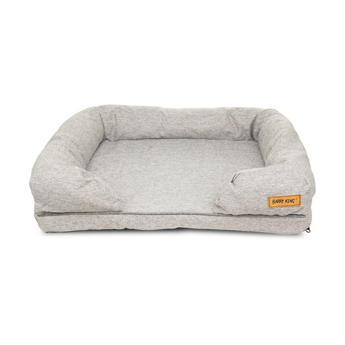 Barry King Legowisko dla psa, szare, 66*53*15cm, z zamkiem
