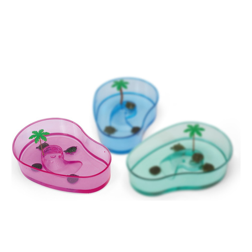 IMAC Sammy mini terrarium dla żółwi różowy 32x22x8 cm