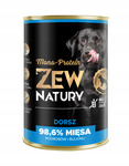 Karma dla Psa Mokra ZEW NATURY 400g Dorsz Cała Ryba dla Dorosłych Psów