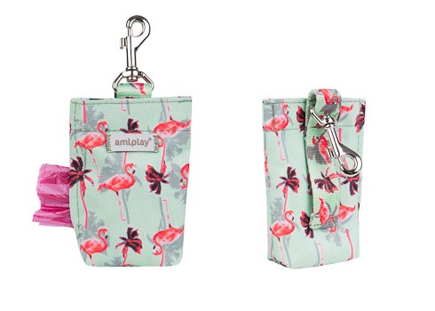 amiplay Torebka na worki na odchody BeHappy Flamingo