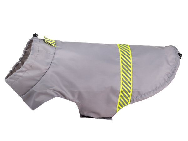 amiplay Płaszczyk odblaskowy Glow 55cm 55 [g]x52x62-69cm Szary