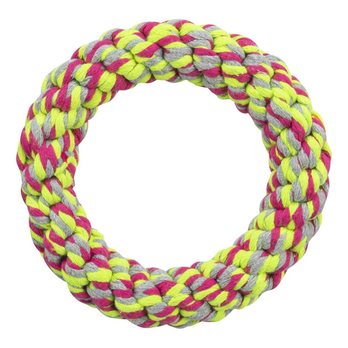 Trixie  OBRĘCZ ze SZNURKA pierścień BAWEŁNA 14cm